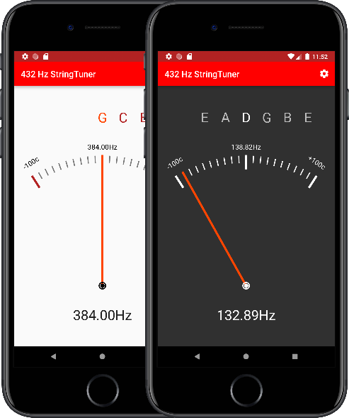 432 deals guitar tuner